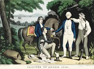American Revolution Key Figures Stampe: Capture of John Andre