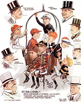 Caricature al Royal Ascot, 1927.