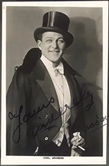 Vintage Film Posters UK Stampe: Carl Brisson / Signed