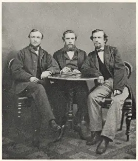American Industrialist Stampe: Carnegie and Colleagues