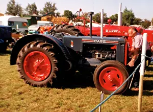 Vintage Tractors Stampe: Case C tractor
