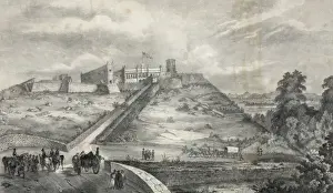 Mexican Historical Landmarks Stampe: Castle of Chapultepec