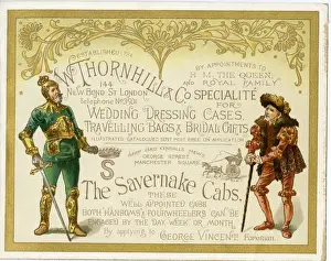 Gilbert And Sullivan Operetta Stampe: Characters and adverts in Princess Ida programme