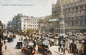 Charing Cross Station Stampe: Charing Cross C1915