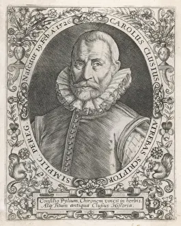 16th Century Scientist Stampe: Charles De L ecluse