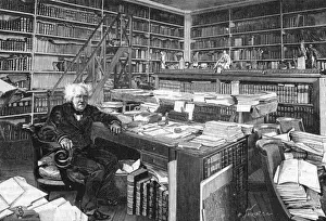 French Chemist History Stampe: Chevreul, in his Study