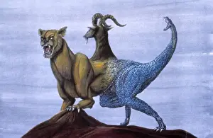 Bestie Mitiche Stampe: Chimera
