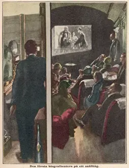 Lo Scozzese Volante Stampe: Cinema a bordo del treno