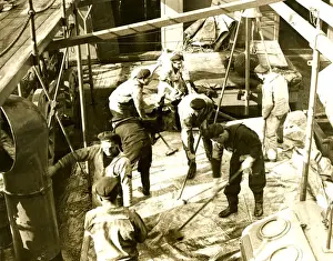 Polar Expedition Stampe: Cleaning the Deck