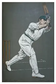 Australian Cricketer Stampe: Clement Hill - Cricketer