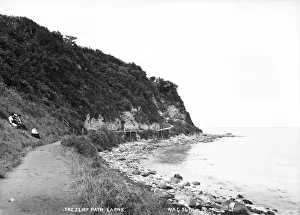 Northern Ireland Coastal Views Stampe: The Cliff Path, Larne