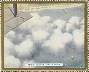 Cloudy Skies England Stampe: Clouds over Channel