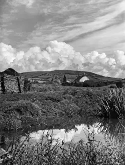Dorset Countryside Stampe: Clouds over Dorset
