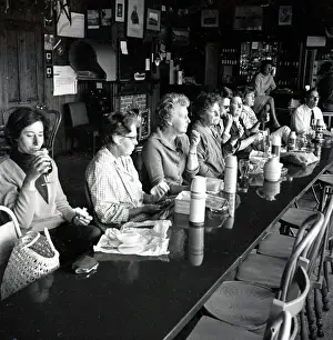 Festa di allenamento pranzo in un bar