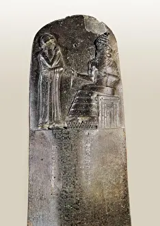 Ancient Mesopotamia History Stampe: Code of Hammurabi