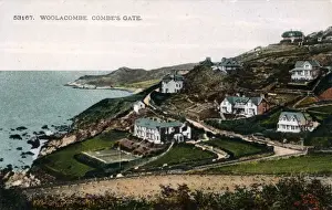 Devon England History Stampe: Combes Gate, Woolacombe, Devon