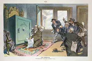 William Jennings Bryan Cartoon Stampe: The combination
