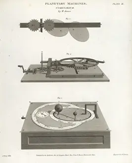 Universal Dictionary Of Arts And Sciences Images Stampe: Cometarium