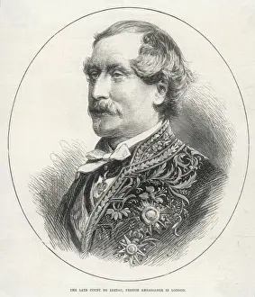 French Diplomat Stampe: Comte De Jarnac