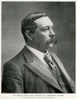Classic Detective Fiction Books Stampe: Conan Doyle