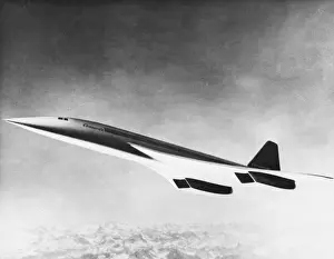 Concorde Flight Stampe: Concorde in Flight