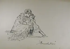 Great War Military Art Stampe: Consolation