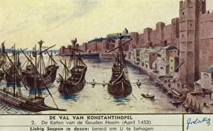 Byzantine Empire Fall Stampe: Constantinople Fall - 2