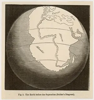 Continental Drift Theory Stampe: Continents Joined