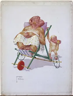 Lawson Wood Illustrations Stampe: Convalescence