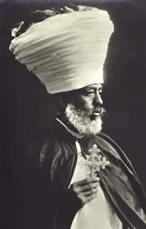 Traditional Christian Attire Stampe: Coptic Priest