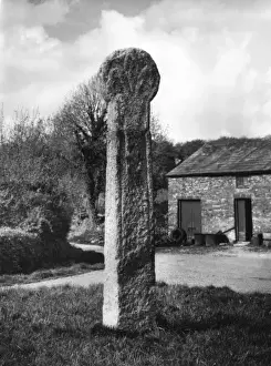 England Village Scenes Stampe: Cornish Cross