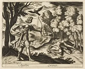 Classical Mythological Art Stampe: Coronis (Ma Aesculapius)