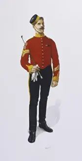 British Military Uniform Stampe: Corporal - 3rd Dragoon Guards