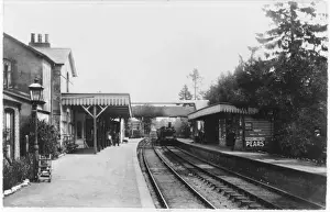 Old Train Stations England Stampe: CRANLEIGH - 1908