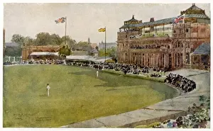 Stampe di Il palazzo a Lord's Immagini Correlate Stampe: Signori della cricket