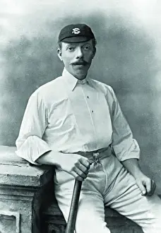 Historical Cricket Players Stampe: Cricketer, Abel