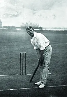 Cricket History Stampe: Cricketer, Bean