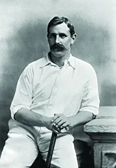 Historical Cricket Players Stampe: Cricketer, Brann