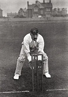 Lancashire Cricketer Stampe: Cricketer, C. Smith
