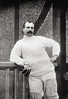Historical Cricket Players Stampe: Cricketer, Chapman