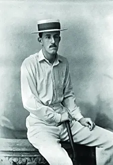 Historical Cricket Images Stampe: Cricketer, Foley