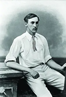 Historical Cricket Images Stampe: Cricketer, Ford