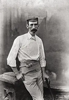 Historical Cricket Images Stampe: Cricketer, Hall