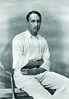 Old English Cricketers Stampe: Cricketer, Hill