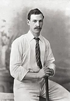 Historical Cricket Images Stampe: Cricketer, Jackson