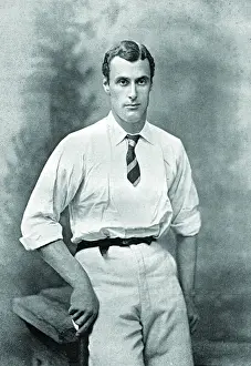 Vintage Cricket Players Stampe: Cricketer, Lacey