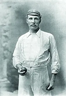 Historical Cricket Players Stampe: Cricketer, Lohmann