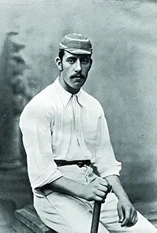 Vintage Cricket Photographs UK Stampe: Cricketer, Mee