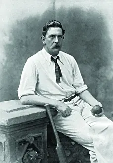 Historical Cricket Players Stampe: Cricketer, Peate