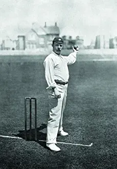 Historical Cricket Players Stampe: Cricketer, Peel